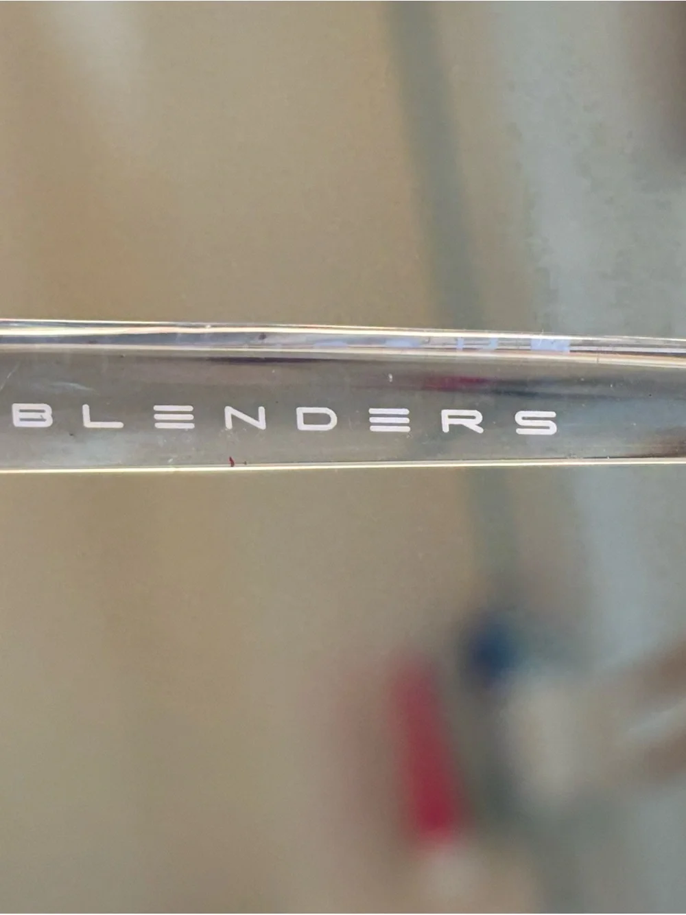 Blenders Kids Clear Blue Frames with Pink Mirrored Lenses
